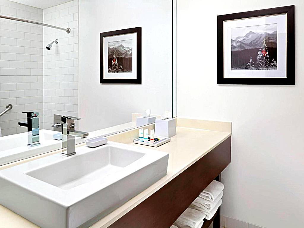 Four Points by Sheraton Hotel & Suites Calgary West: Suite, 1 King, Sofa bed, Balcony