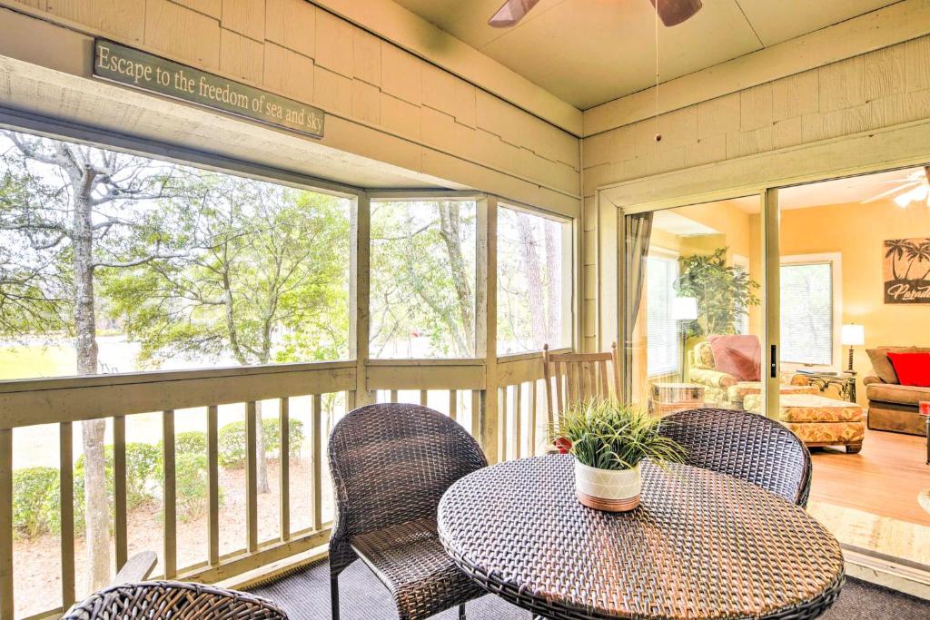 Waterfront Golf Course Home with Screened Balcony!